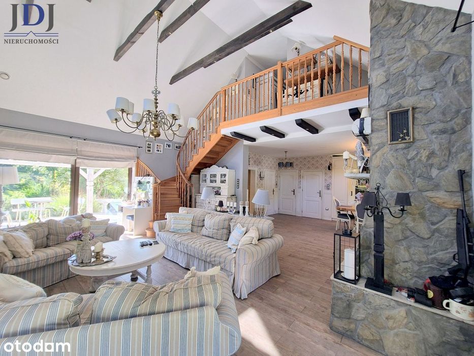 Dom 220 m2 w stylu Rustic Elegance - Łęczna