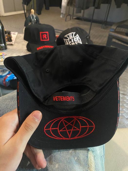 Restricted Vetements Cap ЕДИНСТВЕНАЯ 1:1 в Украине | НАЛИЧИЕ