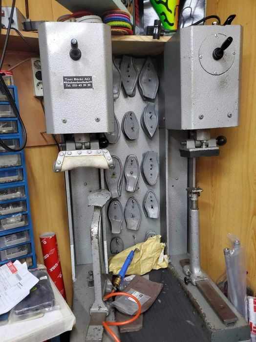 Maquinas de reparação de calçado