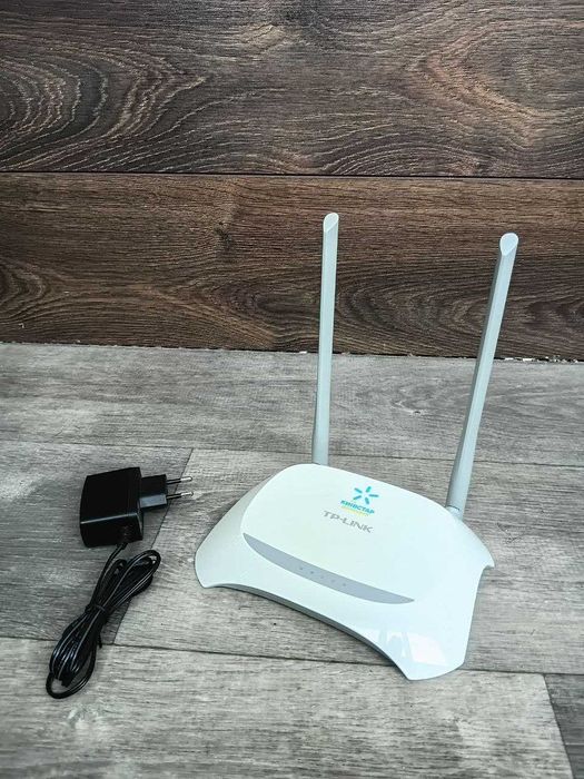 Wi-Fi Маршрутизатор Роутер TP-LINK TL-WR840N - 300 Мбіт/с 2 антени