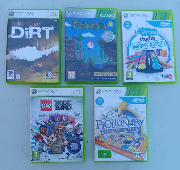 XBOX 360 Game Bundle (5 Titles)64171274638209120