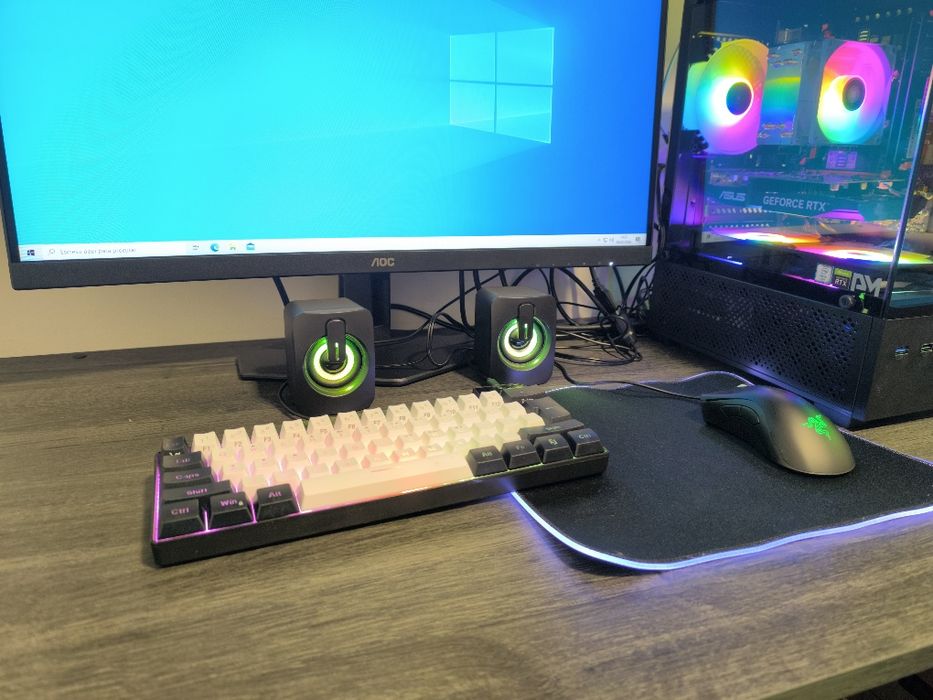 Pc Gaming 3050RTX 16 Ram + Ecrã+ Periféricos 3x S/ Juros