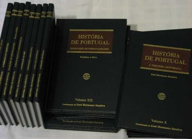 História de Portugal (coord. José Hermano Saraiva - 20 volumes)