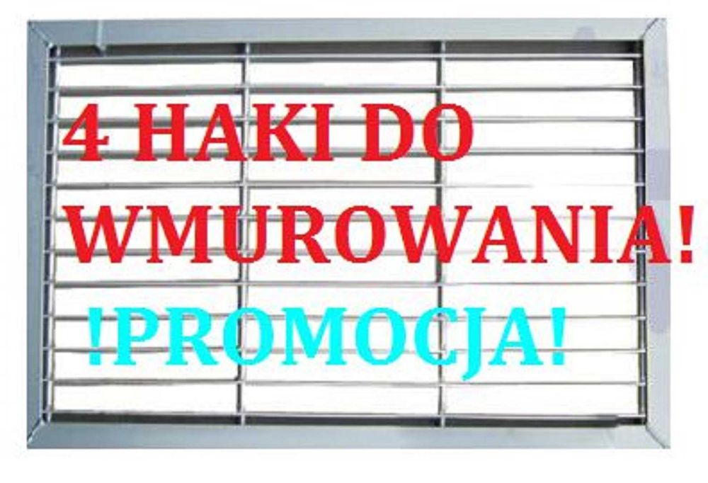 POLSKA Wycieraczka metalowa KRATA OCYNKOWANA 60x40x2,5 cm kratownica najazd podest ocynkowany krata stalowa z ramą 70 x 50 cm NAJTANIEJ ! WYSYŁKA 24 H
