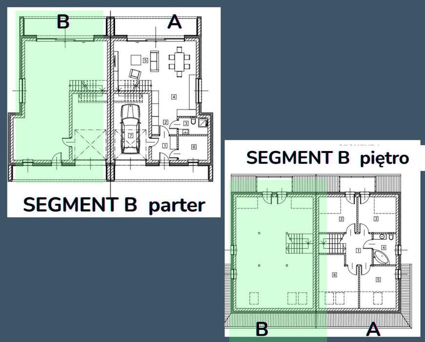 DOM z Garażem, Duży Taras, Ogród