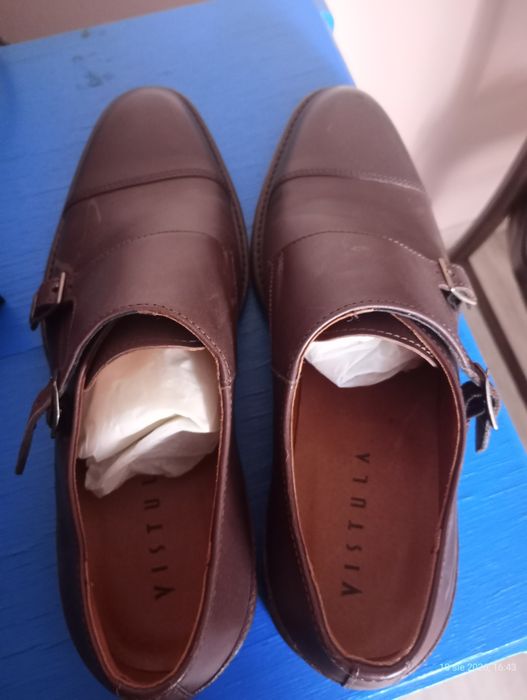 Buty męskie skórzane