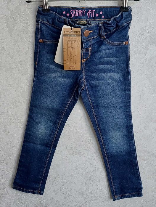 Штани Waikiki джинси дитячі для дівчинки, хлопчика на 3-4 роки