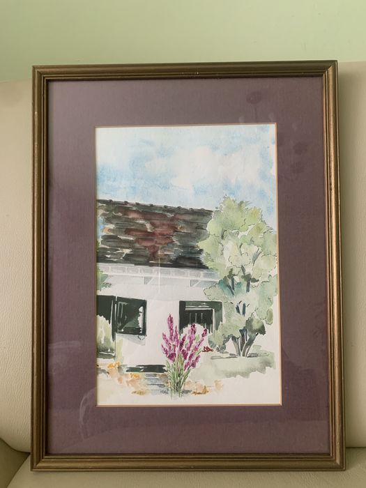 Obraz pastela. Wymiary 32x42.