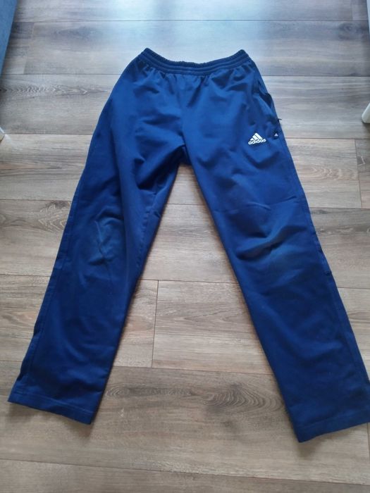 Spodnie dresowe Adidas Oldschool lata 90 size L Stan bdb