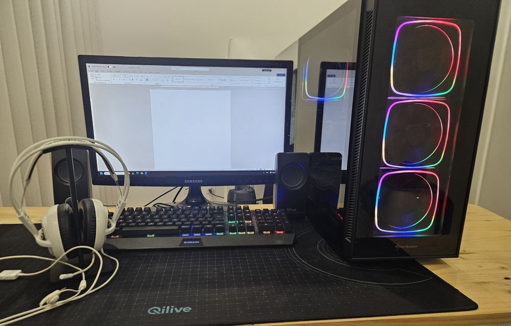Setup Gaming Completo | Ryzen 5 2600 | GTX 1050 Ti | 16GB RAM | Monitor Samsung
