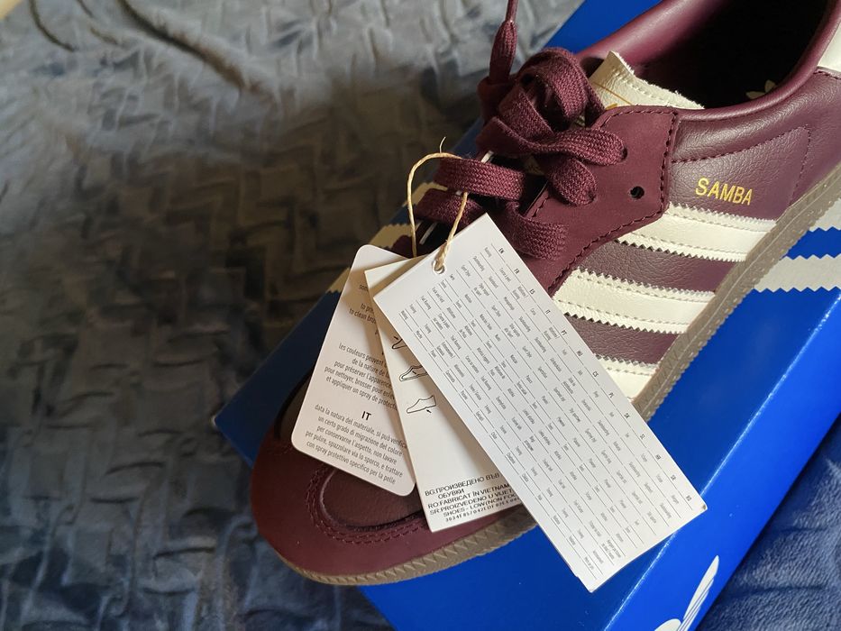 Adidas Samba OG - Castanho Tamanho 42