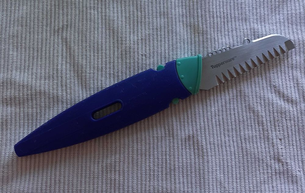 Faca para Decorações em Legumes e Frutas Tupperware