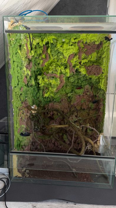 Duże Terrarium kompletne wys. 120cm szer. 80cm gł. 60 cm