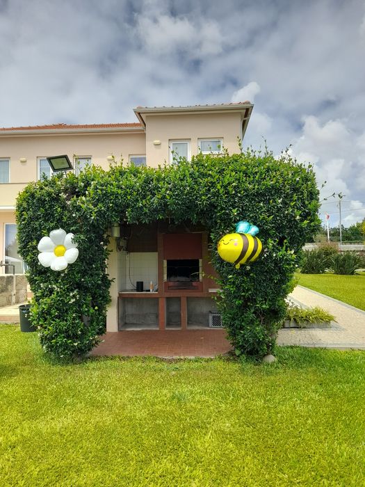 Festeje ao ar livre na Casa Jardim