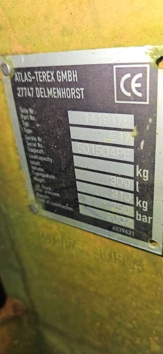 Łyżka czerpakowa, obrotowa, chwytak