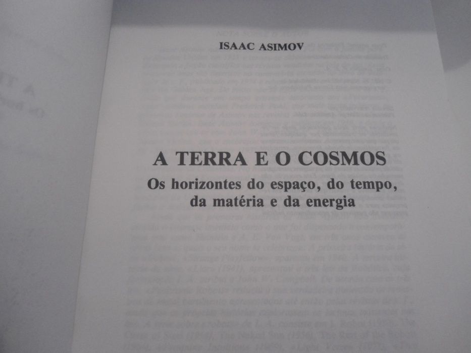 A Terra e o Cosmos de Isaac Asimov