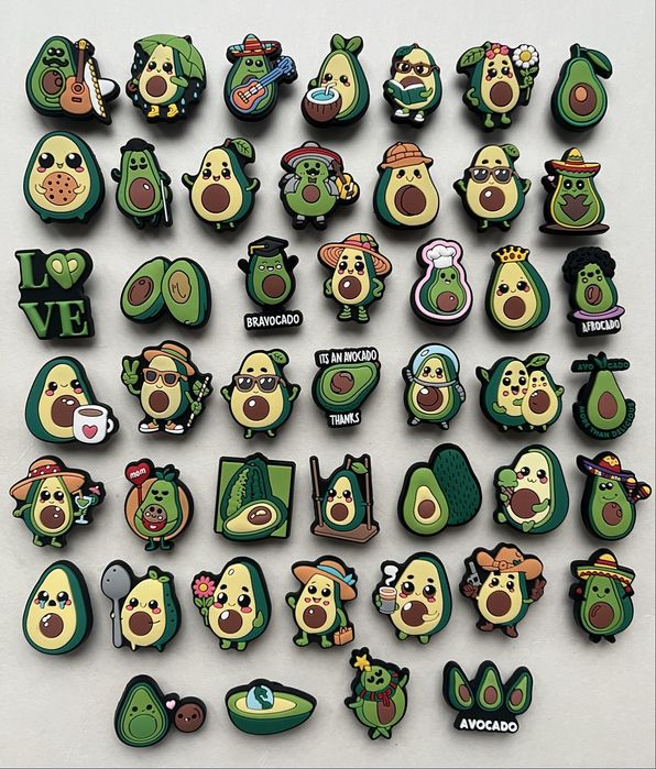 Джибітси для кроксів, jibbitz crocs, джибитсы, аксесуари для кроксів