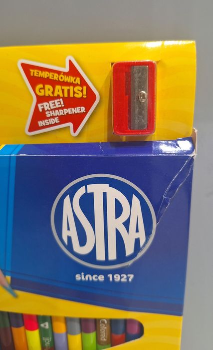 ASTRA kredki 48 kolorów dwustronne