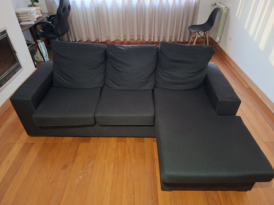 Sofá chaise longue reversível