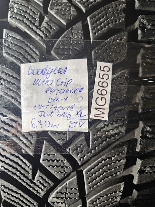 Goodyear 225/40 r18 UltraGrip Performance GEN-1 /// 6,7mm!!! Wysyłka