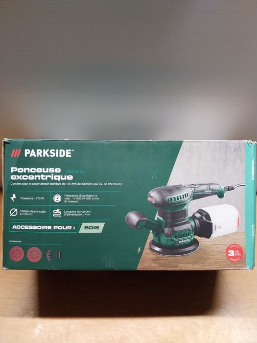 Lixadeira orbital PARKSIDE PEXS 270 C3