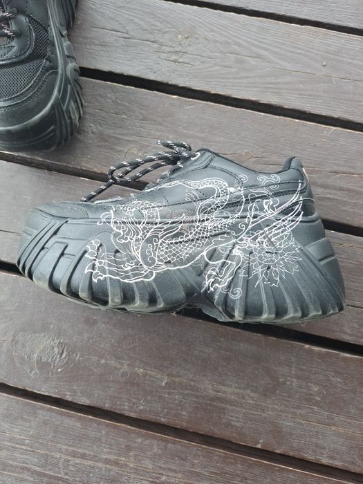Buty Bershka na platformie 35