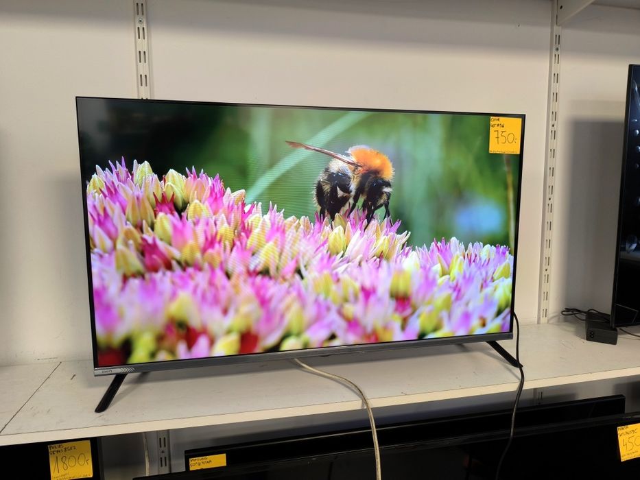 Nowy CHIQ 40 cali FULL HD hdr GoogleTV Smart WiFi DVB-T2 L40M9G gwarancja 12m telewizor