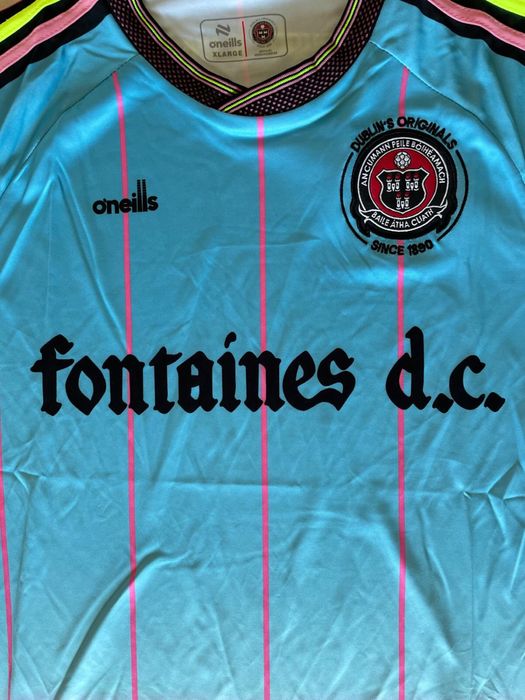 Camisola futebol fontaines dc