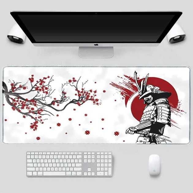 Ігрова поверхня JINHAO White Samurai 900 x 400 x 4 мм