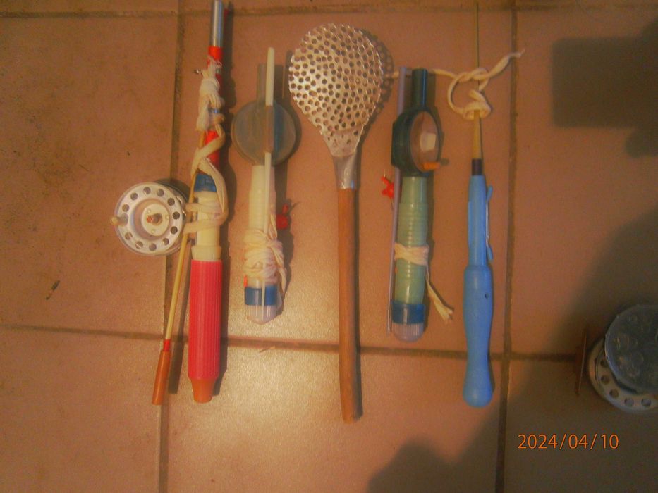 удочки-спининги раздвижные.