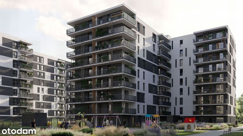 2-pokojowe mieszkanie 42m2 + balkon Bezpośrednio