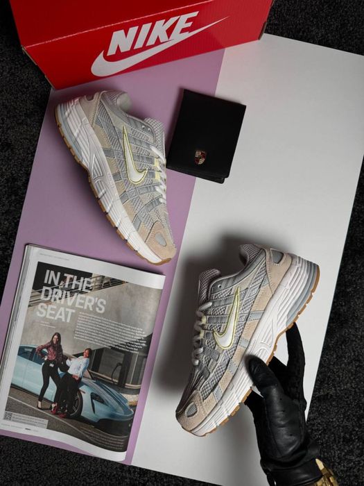 Жіночі кросівки найк Nike P-6000 W Light Grey Beige [36-41]