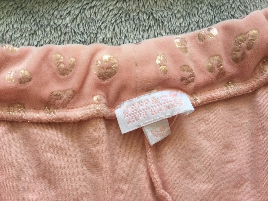 два розміри Jeff&Co велюрові шорти 8-9 і 12-13 рок на кулісці