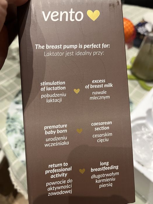 Laktator muszlowy Neno vento twin