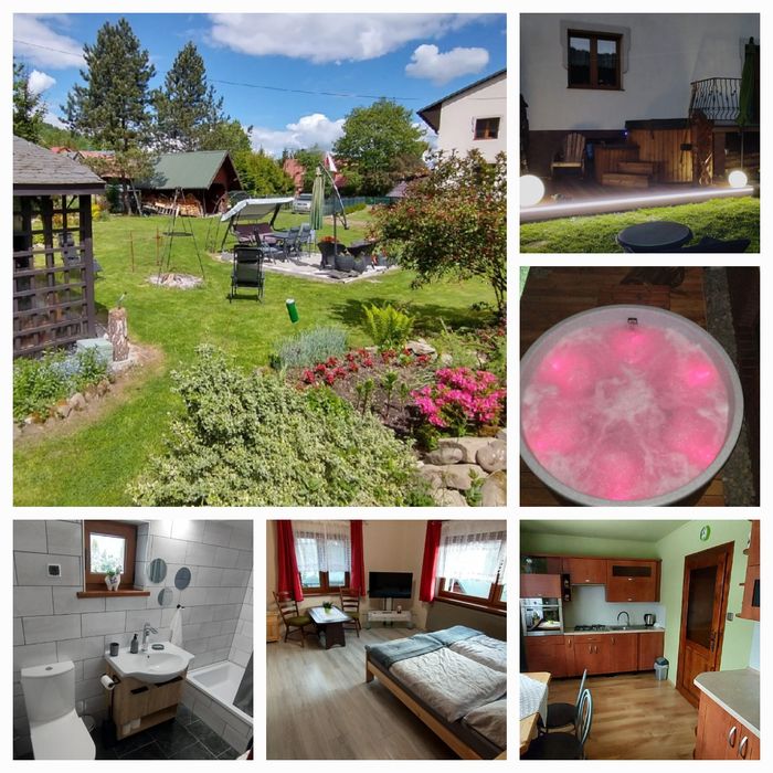 Noclegi w górach u Marzanny .Balia i sauna.