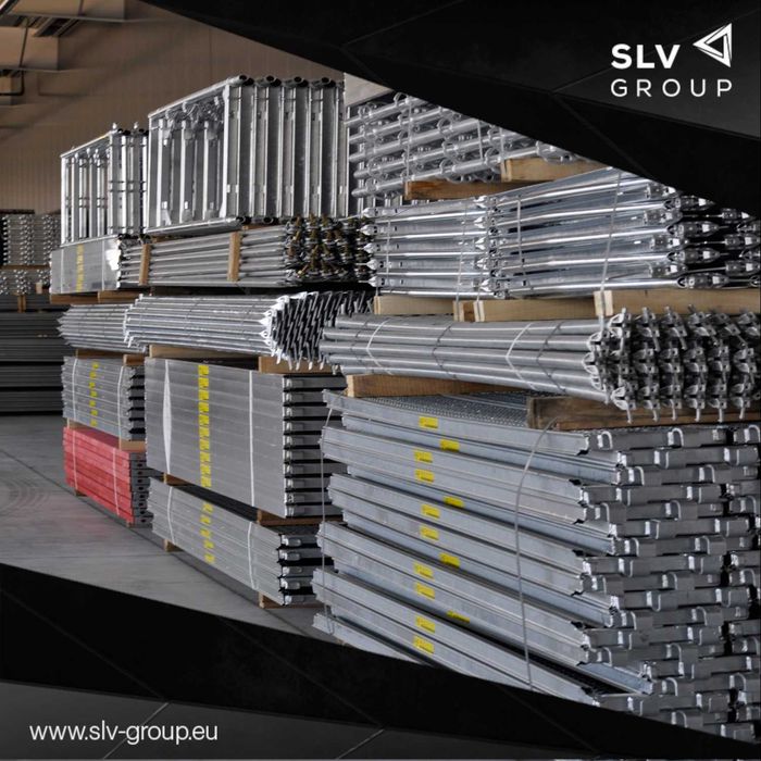 Nowe Rusztowanie modułowe na O Rygiel 1000m2 Rusztowanie przemysłowe