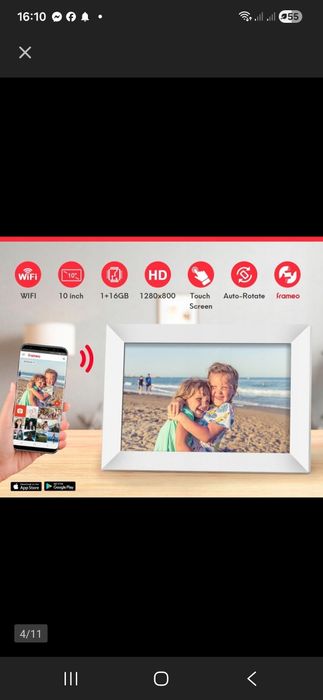 Ramka cyfrowa Frameo