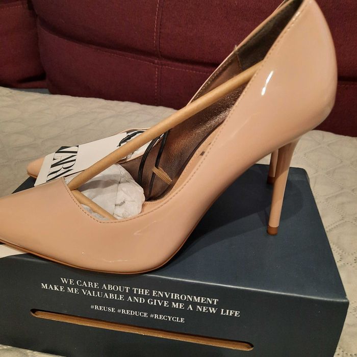 Туфлі жіночі Zara натуральна шкіра 36 розмір