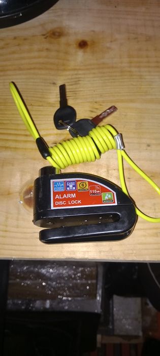 Alarme de disco de moto