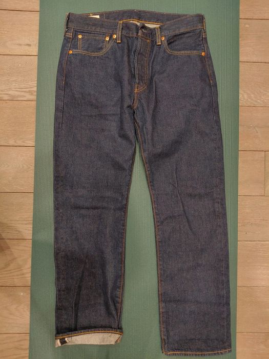 Levis 501 selvedge w32 l30 нові з сша