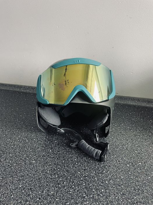 Kask z goglami dla dzieci