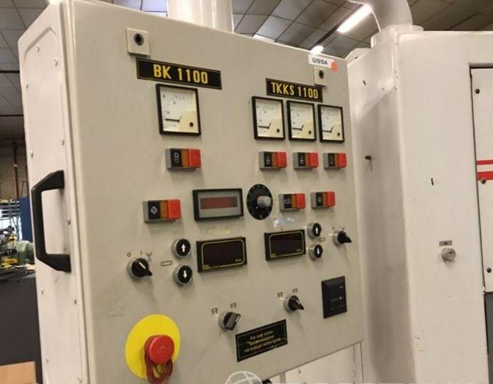 Калибровально-шлифовальна лінія, низ и верх