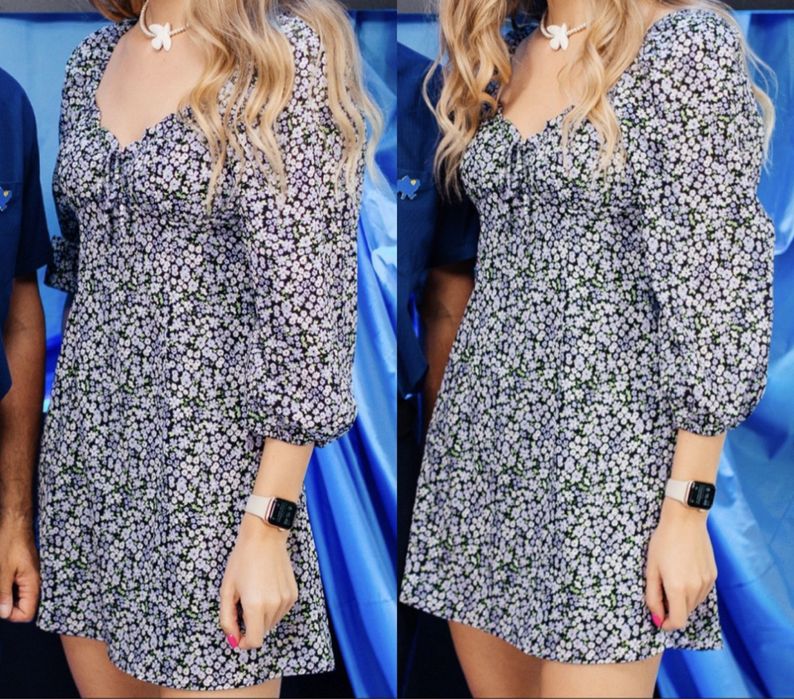 Сукня H&M в дрібний квітковий прінт