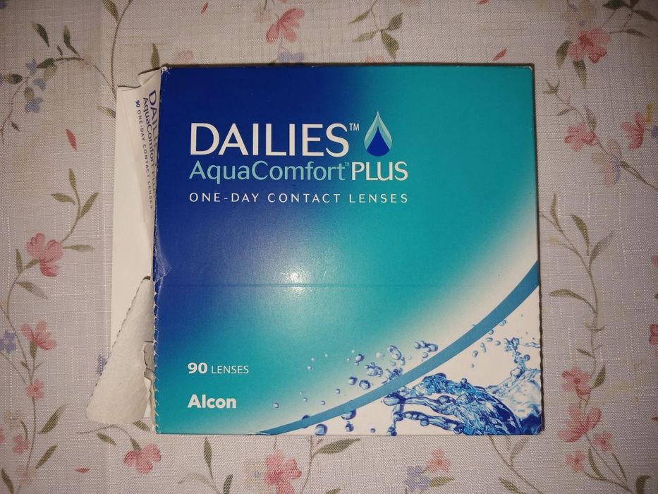 Продам лінзи  Dailies AquaComfortPlus -3.75