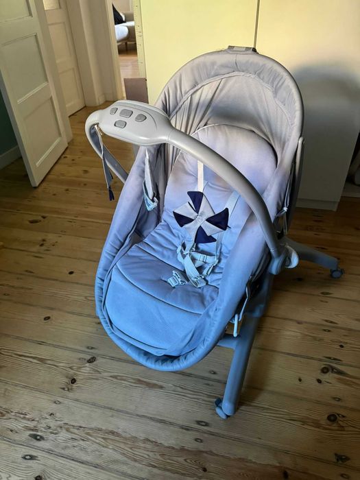 Chicco Babyhug 5 em 1 + Colchão + Tabuleiro de Alimentação + Lençol