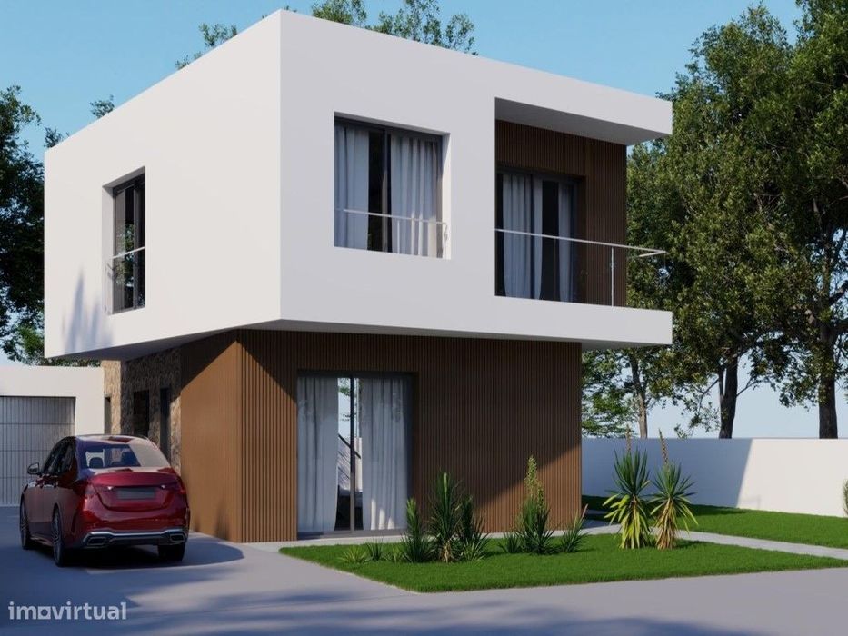 Plot of urban land with an approved project for the construction of a detached house