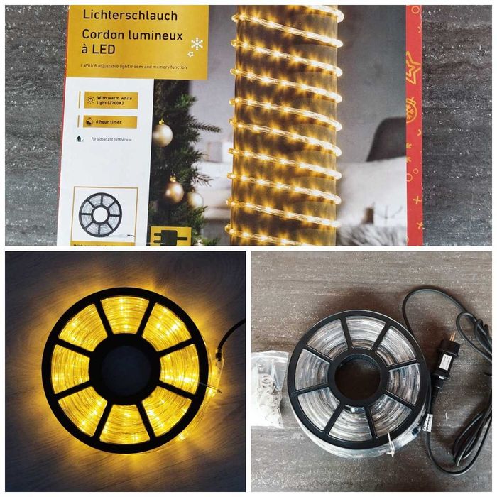Wąż świetlny led 10 m Nowy