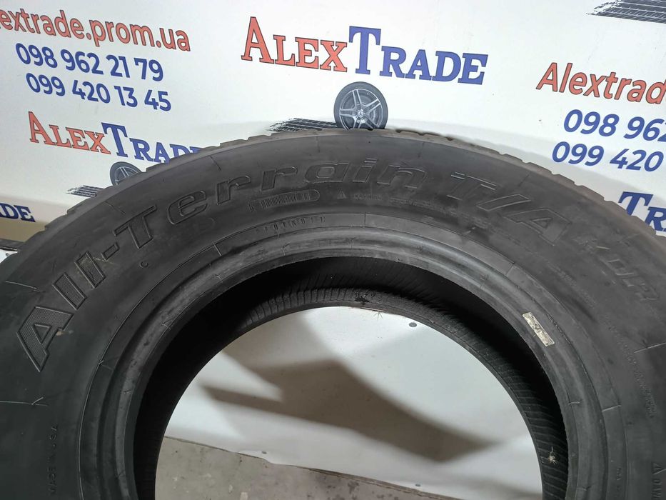 1 шт. 245/80 R16 BFGoodrich All-Terrain T/A KDR одна шина вживана, протектор 8 мм