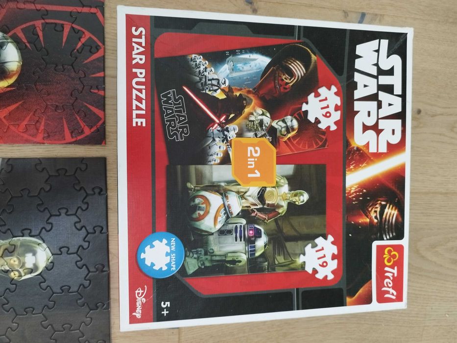 Prezent Zabawki Puzzle układanki  star wars dla chłopców