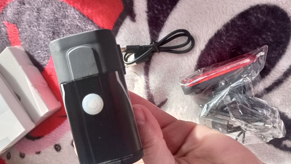 Światełka do roweru przód +tyl